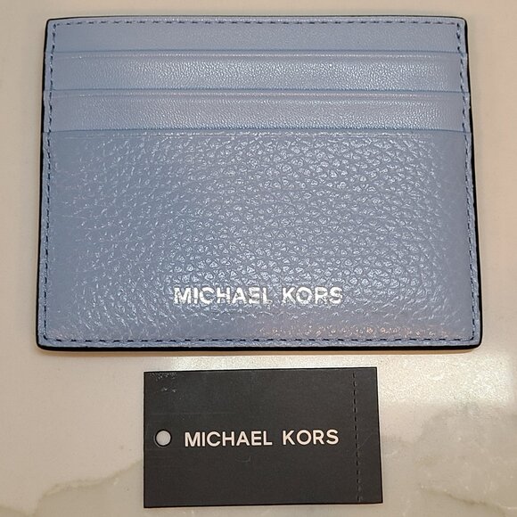 Michael Kors Other - NWT Michael Kors Light Sky Tall Card Case